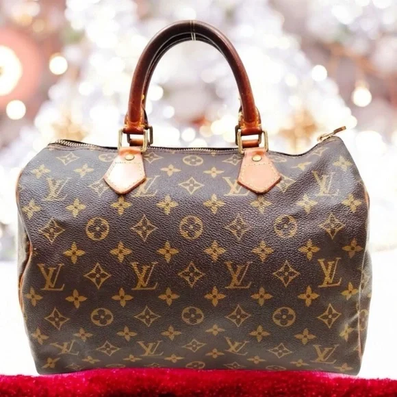Louis Vuitton SPEEDY 30 Brown Monogram Bag - Picture 7 of 13